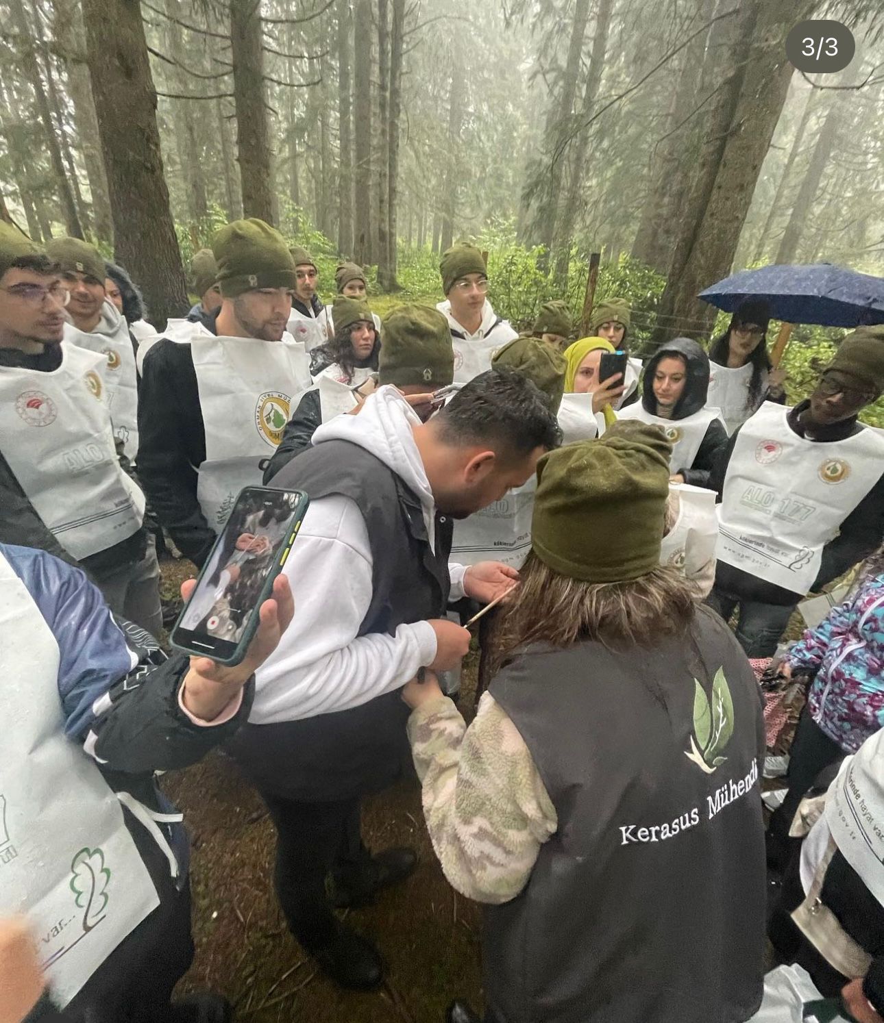 Orman Mühendisliği Öğrencilerine Uygulama Eğitimi